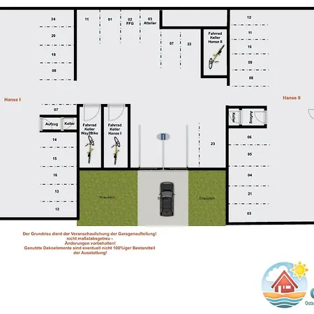 Apartament Hanseresidenz I Whg 23 Boltenhagen (Ostseebad)